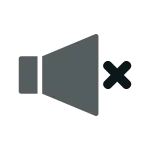 Mute SVG Icon